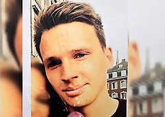 Cumtribute to Michael Nitka (str8 friend) 34444