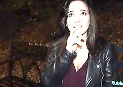 Seeing cute Claudia Bevel sitting alone and waiting for the bus, I was struck by a sudden urge to ask her few things about her life. One thing led to 