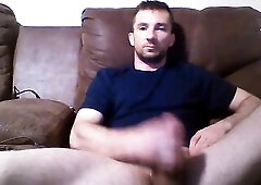 masturbating on the bed, ejaculation