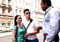 Wife Has Her Butt Fucked While Her Husband Watches - Cuckold