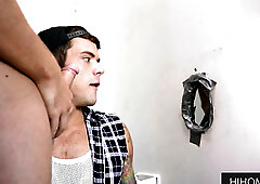 A toilet stall is always interesting - Dakota Payne,Dan Saxon,Dick Dawson