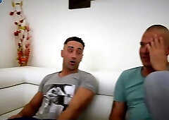 Hot MILF Tiffany Rousso four cocks blowjob and mini bukkake