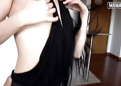 This babe Drank That Penis Like a Pro Then Got Bent Over on the Daybed