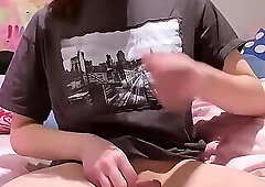 Transgirl with perfect body and small cock