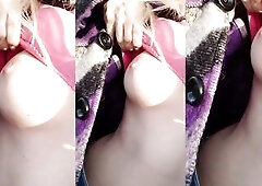 HELLO PEOPLE, WHAT A GOOD DAY) WATCH MY TIT?)