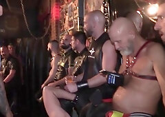 MachoFactory.com - Perfect gay doggy style in the club