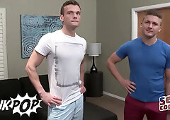 Learns Just How Hard Sean Can Go When That Big Cock Stretches Him Wide With Jake Porter
