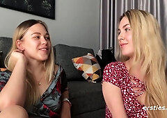 Hot Blondes Eat Each Other Out And Finish With A Toy