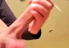 Enormous pink cigar shooting enormous stream