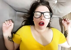 Hawt curvy wife has to pay for her spouse debts