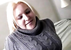 The obese neighbour shows me her biggest bazookas and her large booty