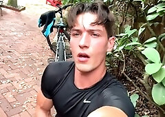 Uncensored outdoor solo joy on my bike by Dronedik