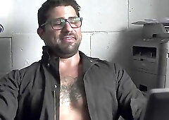 Sweaty feet worshiping and toe licking