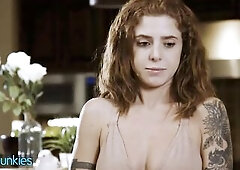 REALITYJUNKIES - Stunning Redhead Shows Off Her Ideal Breasts & Turns Massage Into Erotic Bliss