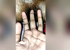 Sri Lankan Madhu Hansi Fingering Her Boyfriend Ass And He Give Foot Fuck