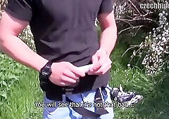 Czech Hunter - Twink Was Chilling in the Park and Craved Some Anal