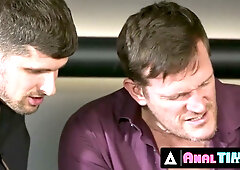 Veronica Leal takes on multiple men in a rough gangbang ending in deep anal creampie