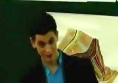 Anotomy student cums by prostate massage only!