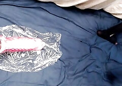 Taking out some anal climax with my currently almost all used toy, this is just large sufficiently for me to get my climax.