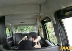 This was one saucy minx with a huge pair of tits though I didn't expect to see them the way I did, let me explain. As I'm driving along it w