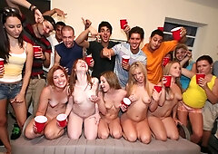 Teen Orgy in Dorm Rooms with Katie King, Hailey Xoxo, Jessica Heart & More