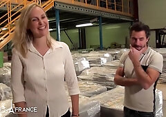 French Milf Sonia Fuck At Work