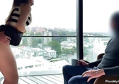 Ideal Butt Brunette hair Wife Screws Ally To Get Preggo In Front Of Spouse