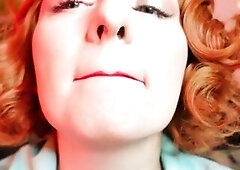 ASMR clip - lipstick process - mother I'd like to fuck with braces