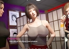 Porn game, visual novel, playthrough