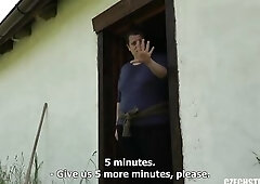 Hi to all my allies from the Czech streets. Yep, as expected, I got the insane idea to go to the cow barn and try the illustrious milking method and w