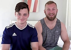 Quick interview with horny Bryce Beckett & Grayson Blackburn