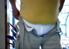 grandpa show on webcam 9