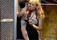 Johanna B Trans Dominates Benny Reynolds With Handcuff Bondage Blowjob And Backstage Anal