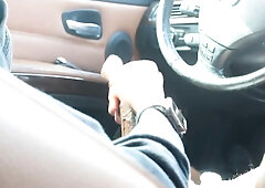 Teenie Fapping pecker in public