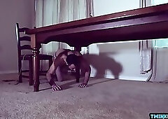 Big dick son domination and facial