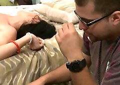 Ashli Orion Cuckolds Her Boring And Dorky Spouse With Hawt Dude