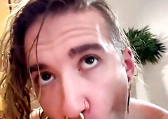 Hawt POV Ardent Anal Pounding Sexy Penis Large Knob Dad Screws Hawt JockPussy Trans Dude FTM Creampie