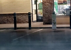 Crossdresser stop for a drink 3