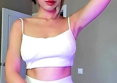 Webcam Busty Blonde Babe Dildo Fuck