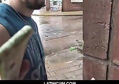 Amateur Stud Latino Boy Pablo Paid Cash To Fuck Stranger