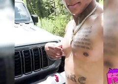 Ass fucking in the Woods