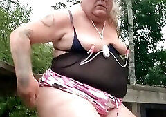 Summer 2026. GANGSTAZZ IS BACK SHOWING HUR CURVY BODY OUTDOORS