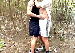He said he has a surprise in the forest.