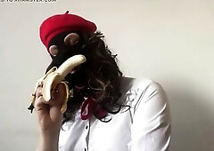 My Headmistress has denied me for over a week and this movie scene is how I am earning my climax.