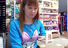 Lewd bimbo thrilling webcam show clip