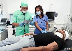 Derek Savage And Ryan Reid In Nurse Mouth Of