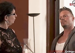 SEE NOW: German Aged Housewife Bang