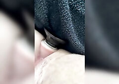 Playing with my vibrating sex-toy, little bit of masturbation and almost cumming hands free. Just a scarcely any little strokes to get me going.