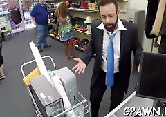 Seducing a gay in the shop