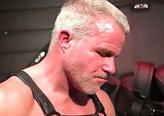 Big-Dicked Mason Lear Punished by Muscle Daddy Dale Savage